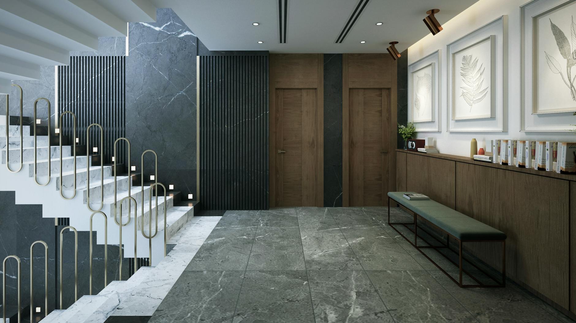 Institutional interior — architecture of enduring value